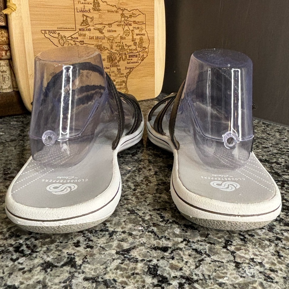 Cloudsteppers by Clarks Brinkley Coast Slide Sandal Size 12 - Picture 6 of 11